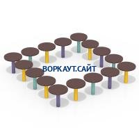 Бум-бревно Квадрат ДСК 3543 в Оренбурге Бум-бревно Квадрат ДСК 3543 в Оренбурге