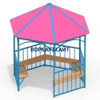 Беседка с лавками МАФ 4120 в Оренбурге