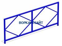 Ограждение площадки МАФ 5001 в Оренбурге