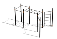 Спортивный комплекс воркаут ВС-117 в Оренбурге