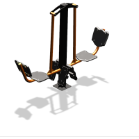 Уличный тренажер  "Жим ногами двойной"  УТ203 в Оренбурге