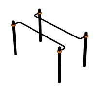 Спортивный комплекс воркаут ВС-180 в Оренбурге