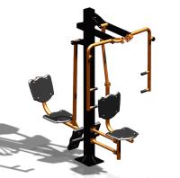 Уличный тренажер "Баттерфляй Жим ног" УТ347 в Оренбурге