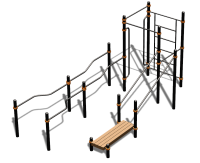 Спортивный комплекс воркаут ВС-194 в Оренбурге