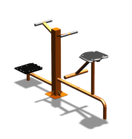 Уличный тренажер "Твистер стоя Твистер сидя" УТ323 в Оренбурге