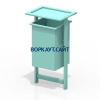 Урна с крышкой МАФ 1631 в Оренбурге Урна с крышкой МАФ 1631 в Оренбурге