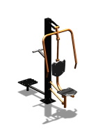 Уличный тренажер "Жим от груди Твистер" УТ328 в Оренбурге