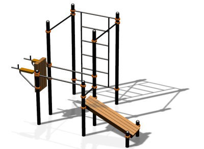Спортивный комплекс воркаут ВС-82 в Оренбурге