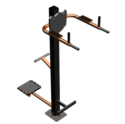 Уличный тренажер "Брусья Пресс Твистер" УТ345 в Оренбурге