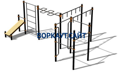 Спортивный комплекс воркаут ВС-195 в Оренбурге