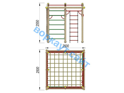 Детский спортивный комплекс ДСК 3110 в Оренбурге