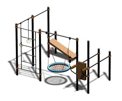 Спортивный комплекс воркаут ВС-97 в Оренбурге