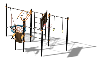 Спортивный комплекс воркаут ВС-104 в Оренбурге