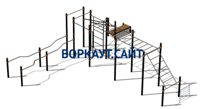 Спортивный комплекс воркаут ВС-199 в Оренбурге
