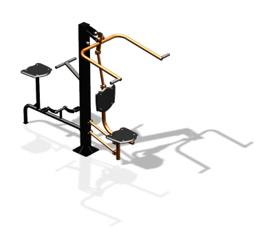 Уличный тренажер "Верхняя тяга Вело" УТ340 в Оренбурге