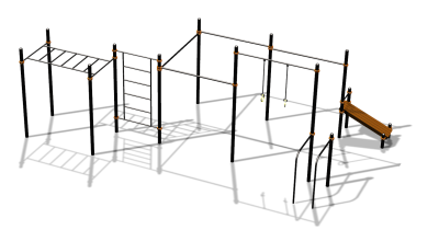 Спортивный комплекс воркаут ВС-153 в Оренбурге