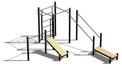 Спортивный комплекс воркаут ВС-198 в Оренбурге