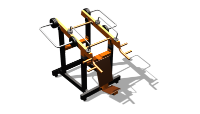Силовой уличный тренажер  "Жим вверх"  УТ421 в Оренбурге