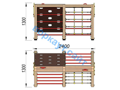 Детский спортивный комплекс ДСК 3203 в Оренбурге