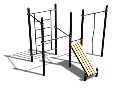 Спортивный комплекс воркаут ВС-76 в Оренбурге