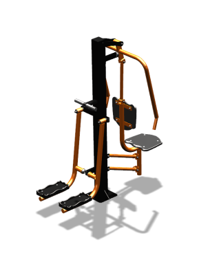 Уличный тренажер "Жим от груди Шпагат" УТ306 в Оренбурге