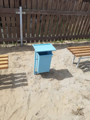 Урна с крышкой МАФ 1631 в Оренбурге