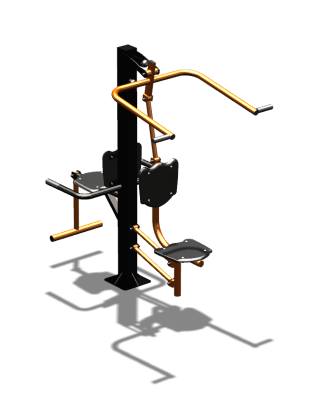 Уличный тренажер "Верхняя тяга Флекс" УТ325 в Оренбурге