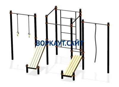 Спортивный комплекс воркаут ВС-44 в Оренбурге