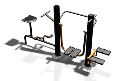 Уличный тренажер "Вело Шагомер Степпер" УТ334 в Оренбурге