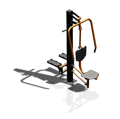 Уличный тренажер "Жим от груди Степпер" УТ342 в Оренбурге