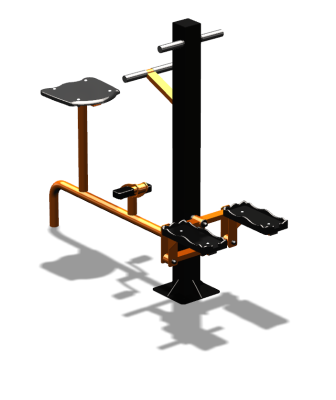 Уличный тренажер "Вело Степпер" УТ319 в Оренбурге