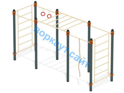 Воркаут комплекс гимнастический  ВС-24 в Оренбурге