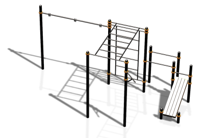Спортивный комплекс воркаут ВС-87 в Оренбурге