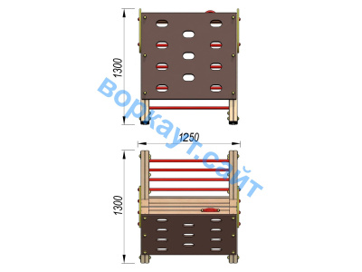 Детский спортивный комплекс ДСК 3202 в Оренбурге