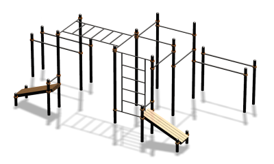 Спортивный комплекс воркаут ВС-100 в Оренбурге