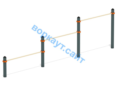 Каскад турников тройной ВС-6 в Оренбурге