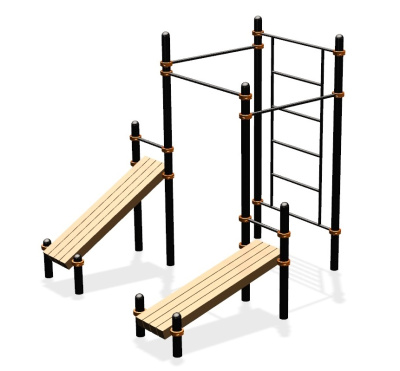 Спортивный комплекс воркаут ВС-42 в Оренбурге