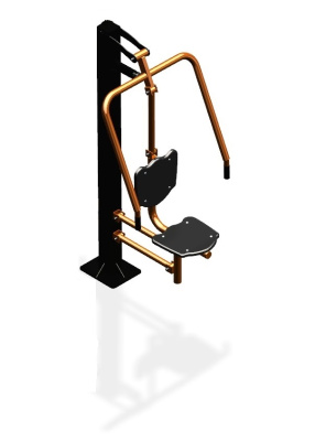 Уличный тренажер "Жим от груди одинарный" УТ 111 в Оренбурге