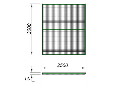 Ограждение спортивной площадки 2500х3000 МАФ 5103 в Оренбурге