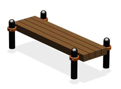 Воркаут скамья ВС-38 в Оренбурге