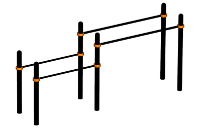 Брусья разновысокие ВС-15 в Оренбурге