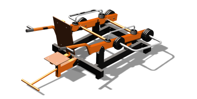 Силовой уличный тренажер  "Трицепс"  УТ424 в Оренбурге