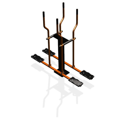 Уличный тренажер  "Лыжи двойные"   УТ210 в Оренбурге