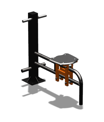 Уличный тренажер "Каталка одинарная" УТ 123 в Оренбурге