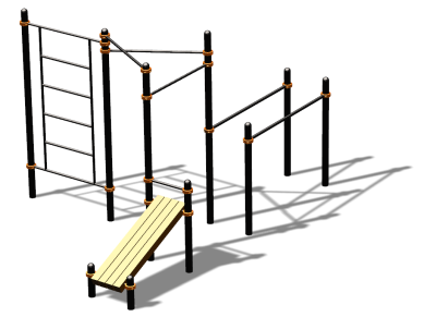 Спортивный комплекс воркаут ВС-140 в Оренбурге