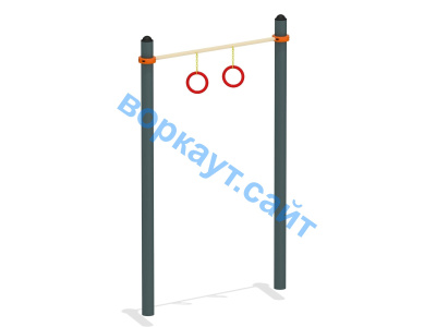 Турник с кольцами ВС-7 в Оренбурге Турник с кольцами ВС-7 в Оренбурге