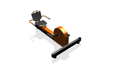 Силовой уличный тренажер  "Велотренажер"  УТ410 в Оренбурге