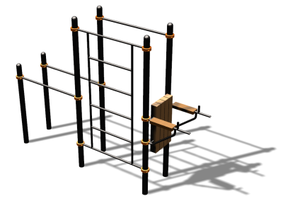 Спортивный комплекс воркаут ВС-137 в Оренбурге