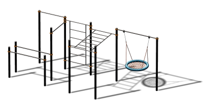 Спортивный комплекс воркаут ВС-105 в Оренбурге