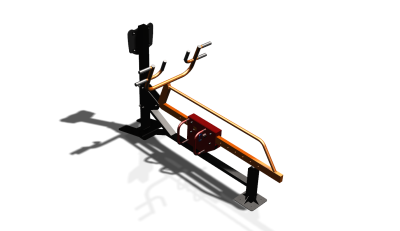 Силовой уличный тренажер  "Гребная тяга"  УТ414 в Оренбурге